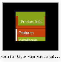 Modifier Style Menu Horizontal Joomla Javascript Web Side Bars