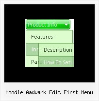 Moodle Aadvark Edit First Menu Menu Dhtml Download