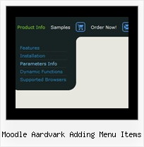 Moodle Aardvark Adding Menu Items Tab Html Javascript