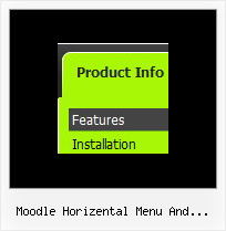 Moodle Horizental Menu And Submenu Templates Javascript Best Collapsible Menu
