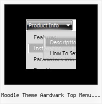 Moodle Theme Aardvark Top Menu Issues How To Expanding Menu