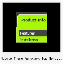 Moodle Theme Aardvark Top Menu Issues How Create Dinamic Menus