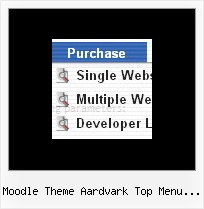 Moodle Theme Aardvark Top Menu Issues Web Buttons Creator