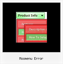 Moomenu Error Dhtml Collapse Menu
