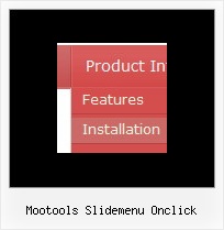 Mootools Slidemenu Onclick Example Of Hierarchical Menu Tree
