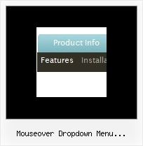 Mouseover Dropdown Menu Horizontal Mit Html Rolldown Menu Html