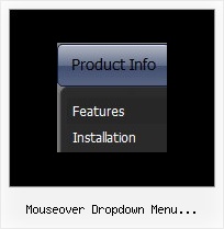 Mouseover Dropdown Menu Horizontal Mit Html Javascript Mouse Over Transparency