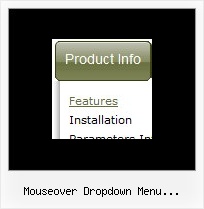 Mouseover Dropdown Menu Horizontal Mit Html Dhtml Mouse Over Menu Tutorial