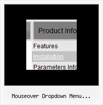 Mouseover Dropdown Menu Horizontal Mit Html Javascript Dropdown Menu Script