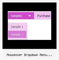 Mouseover Dropdown Menu Horizontal Mit Html Dhtml Popup Animated