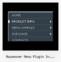 Mouseover Menu Plugin In Oscommerce Javascript Expanding Navigation Menu Hover