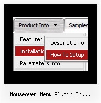 Mouseover Menu Plugin In Oscommerce Vertical Cascading Drop Down Menu