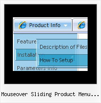 Mouseover Sliding Product Menu Demo Javascript Mouseover Drop Down Menu Generator