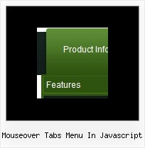 Mouseover Tabs Menu In Javascript Vertical Slide Menu