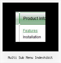 Multi Sub Menu Indexhibit Templates Drop Down Menu