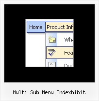Multi Sub Menu Indexhibit Expanding Vertical Menu