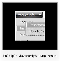 Multiple Javascript Jump Menus Javascript Menu Script
