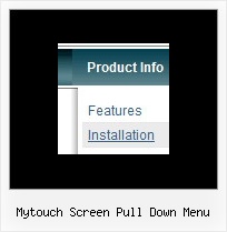 Mytouch Screen Pull Down Menu Html Code