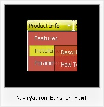 Navigation Bars In Html Create Side Navigation Menu