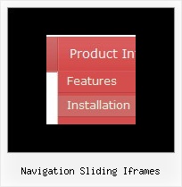 Navigation Sliding Iframes Html Vertical Submenu