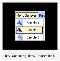 New Spanding Menu Indexhibit Html Drop Down Horizontal Bar