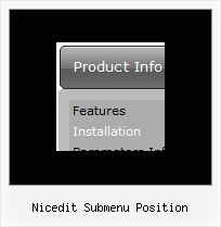 Nicedit Submenu Position Tree Menu Software