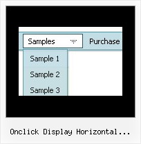 Onclick Display Horizontal Submenu Css How To Make Html Scroll Menu Bar