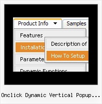Onclick Dynamic Vertical Popup Menu Jump Menu Javascript