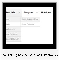 Onclick Dynamic Vertical Popup Menu Multiple Js Menus On One Page