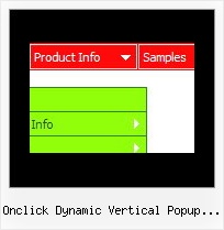 Onclick Dynamic Vertical Popup Menu Menu Javascript Across Frames