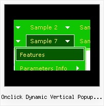 Onclick Dynamic Vertical Popup Menu Menu Vertical Desplegable Con Javascript