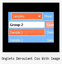 Onglets Deroulant Css With Image Drop Down Menus On Mouse Over
