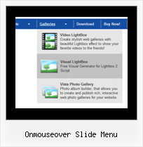 Onmouseover Slide Menu Vertical Menus Html