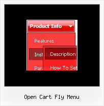 Open Cart Fly Menu Cool Pull Down Menu