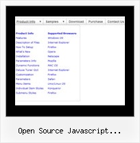 Open Source Javascript Collapsible Menu Submenu Using Javascript