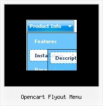 Opencart Flyout Menu State Pulldown