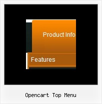 Opencart Top Menu Create Javascript Mouseover Drop Down Menus