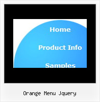 Orange Menu Jquery Web Menus Creating