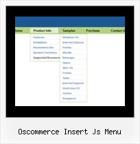 Oscommerce Insert Js Menu Example For Pop Up Menus