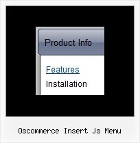 Oscommerce Insert Js Menu Menu Button Not Working
