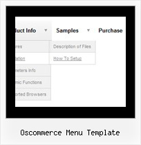 Oscommerce Menu Template Menu Javascript Onmouseover