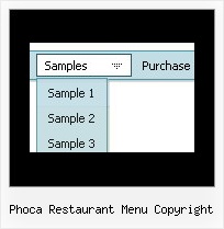 Phoca Restaurant Menu Copyright How To Create Menu With Submenu
