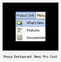 Phoca Restaurant Menu Pro Cost Vertical Navigation Script