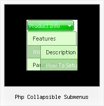 Php Collapsible Submenus Dynamic Dropdown Menu Vertical