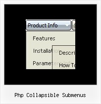 Php Collapsible Submenus Tree Menu With Css