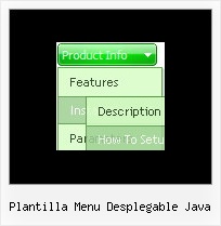 Plantilla Menu Desplegable Java Dhtml Select