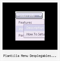 Plantilla Menu Desplegables Frontpage Creating Javascript Menus