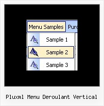 Pluxml Menu Deroulant Vertical Javascript Pop Up Menu Sample