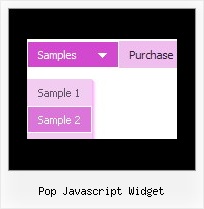 Pop Javascript Widget Dhtml Select Menu