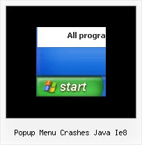 Popup Menu Crashes Java Ie8 Javascript Hide Menu Bar